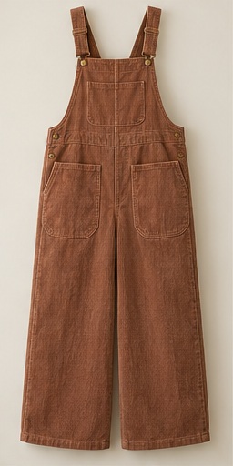 Claypath Overalls, Clay, front view